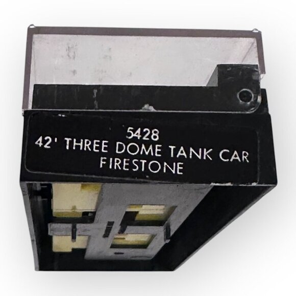 Firestone 42 Ft Three Dome Tank Car GATX30928 Bachmann N Scale Model 5428 w Box - Picture 3 of 16
